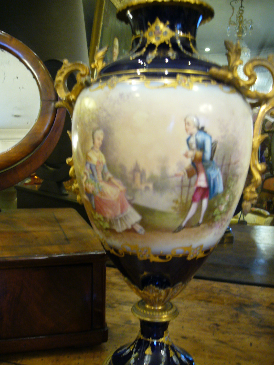 Paire de vases SEVRES-photo-4