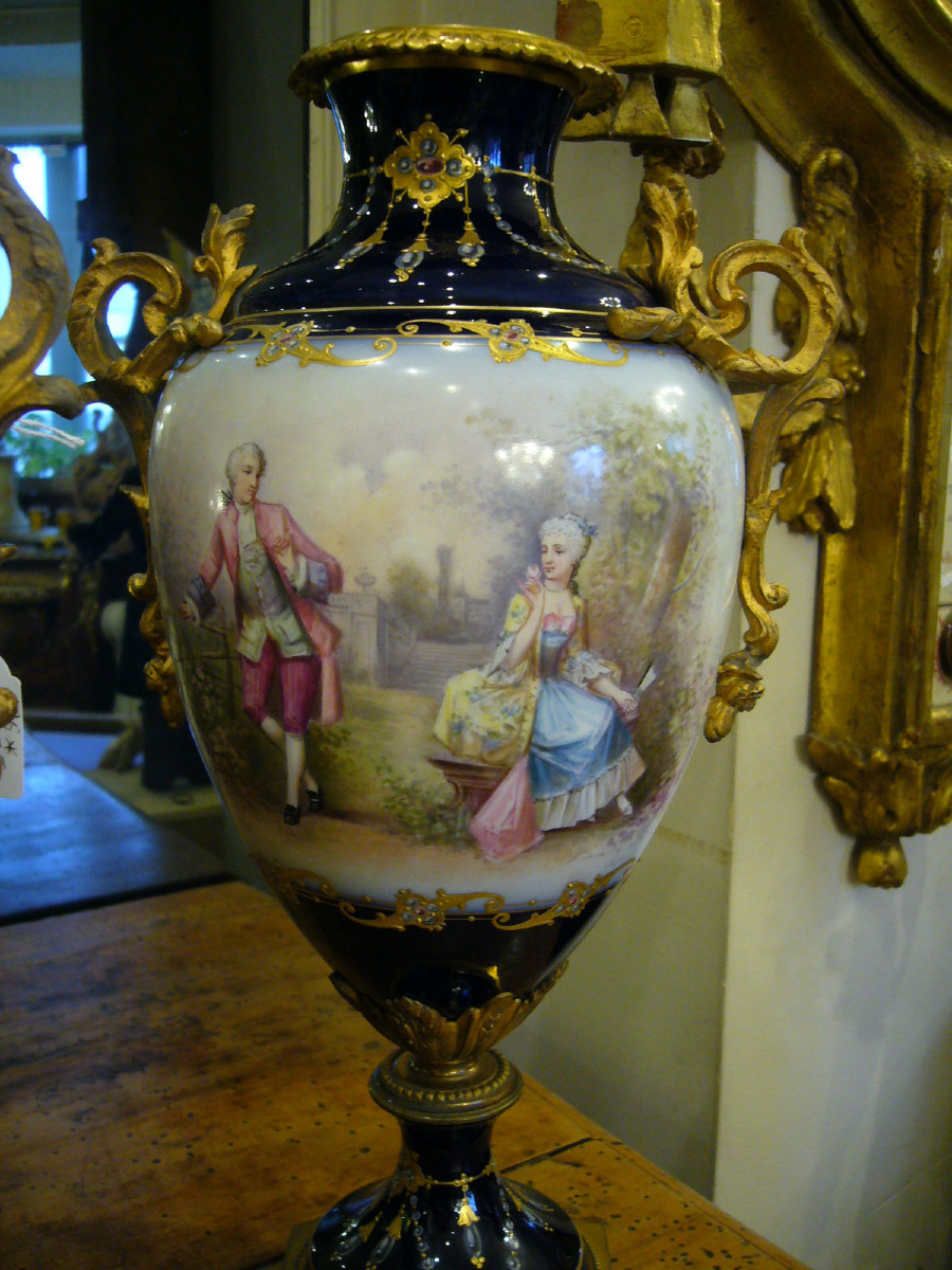Paire de vases SEVRES-photo-4