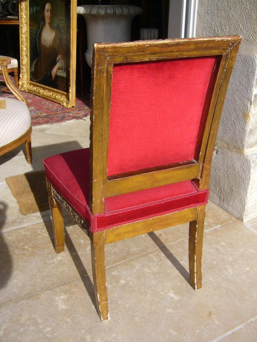 Pair Of Chairs Wood Dore-photo-3