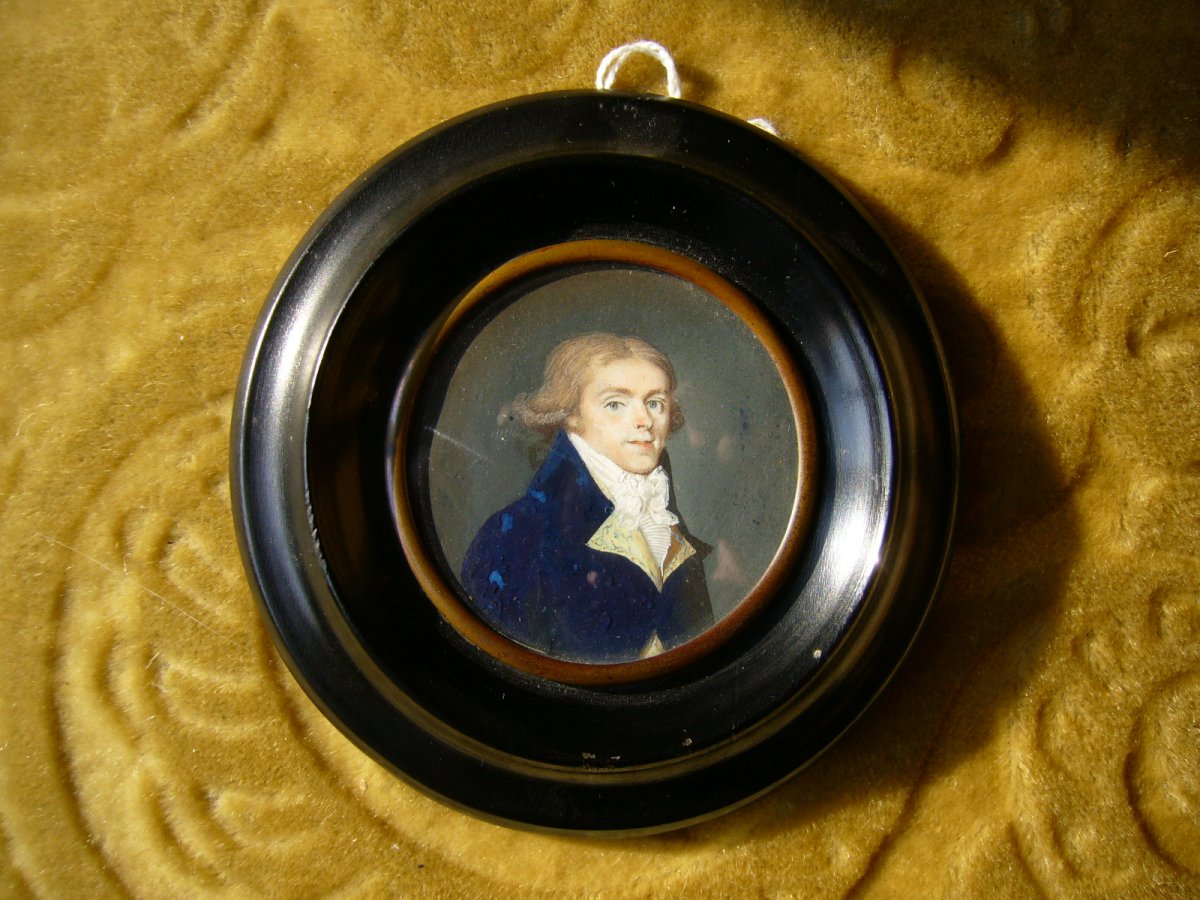 Miniature Fin XVIII° Siècle