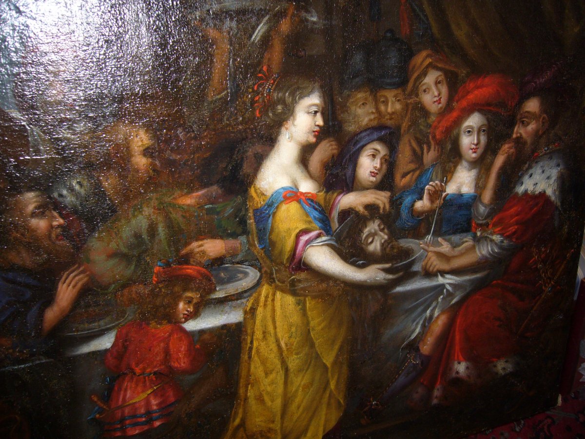 The Feast Of Herod D After Rubens-photo-2
