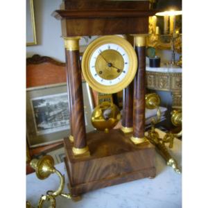 Empire Portico Clock