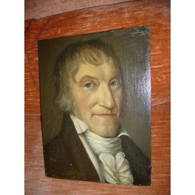 Ecole Française Du XVIII° Portrait D Homme