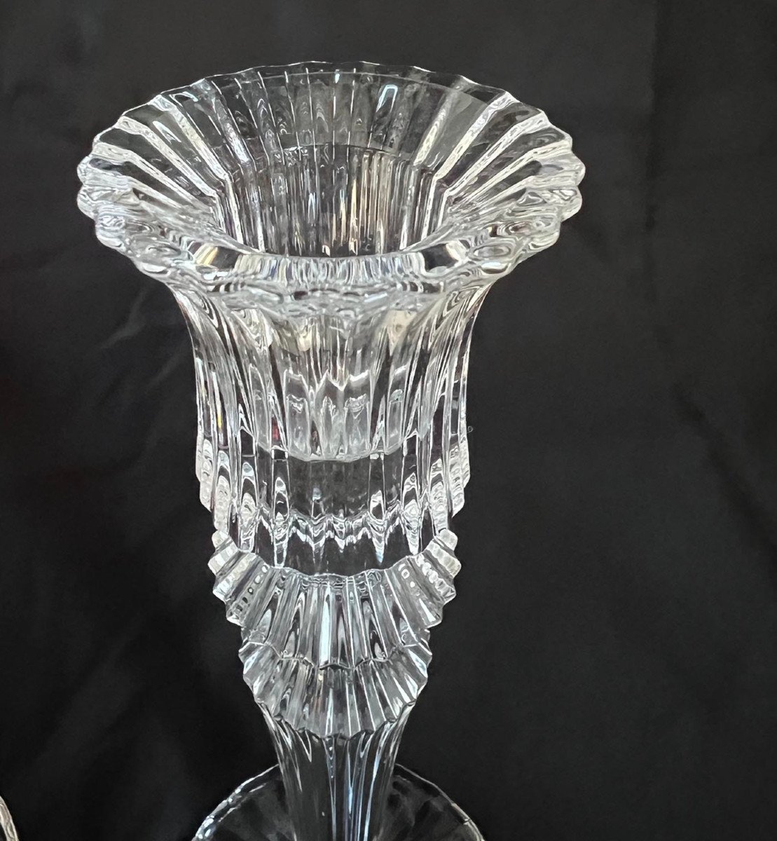 Baccarat Crystal - Candlesticks-photo-4