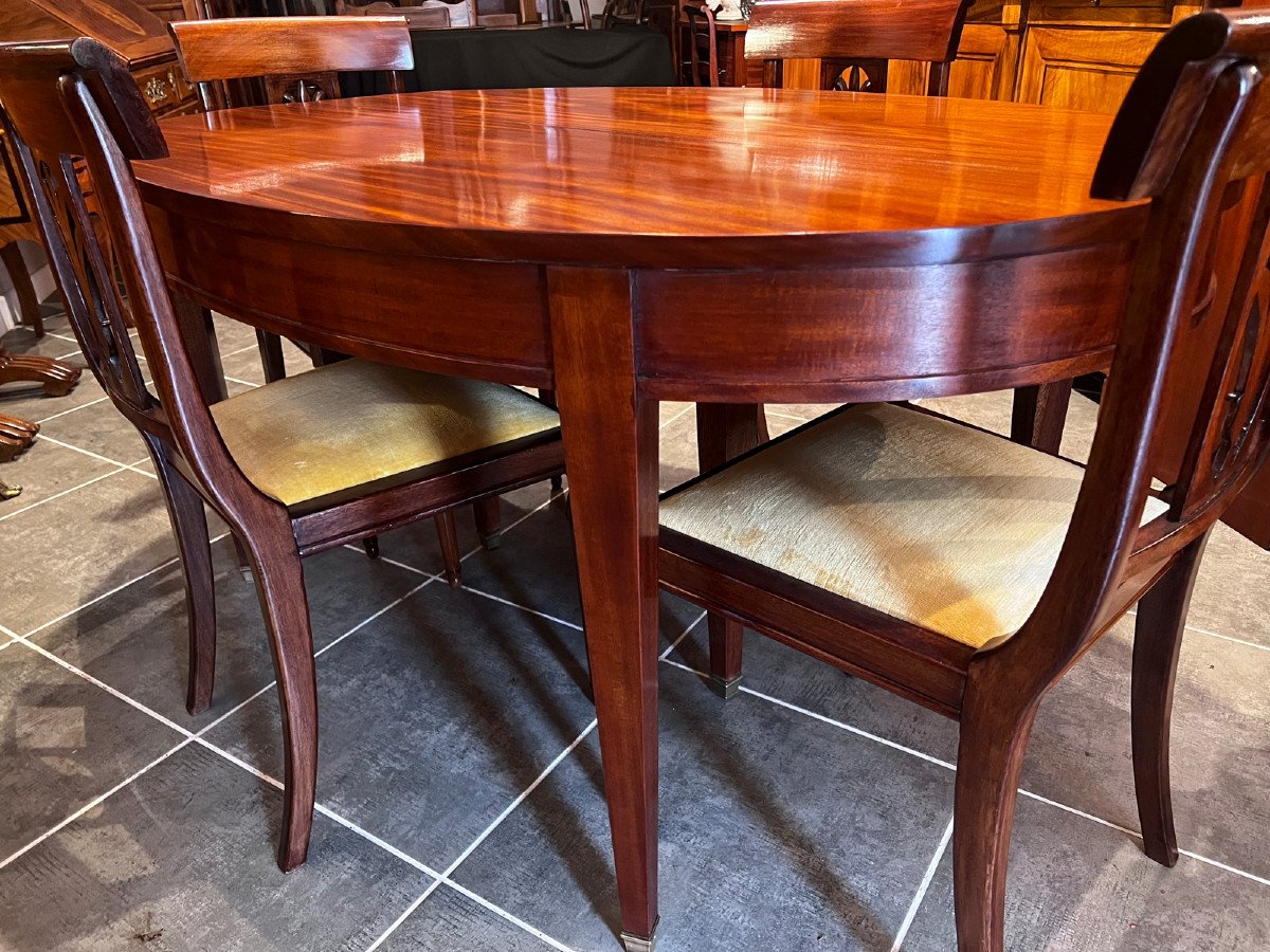 Table En Acajou Massif  -photo-3
