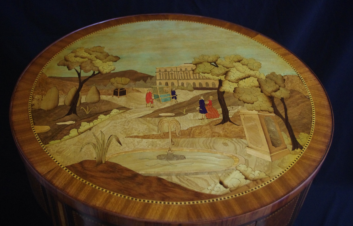 Hot Water Bottle Table Or Game Table-photo-4