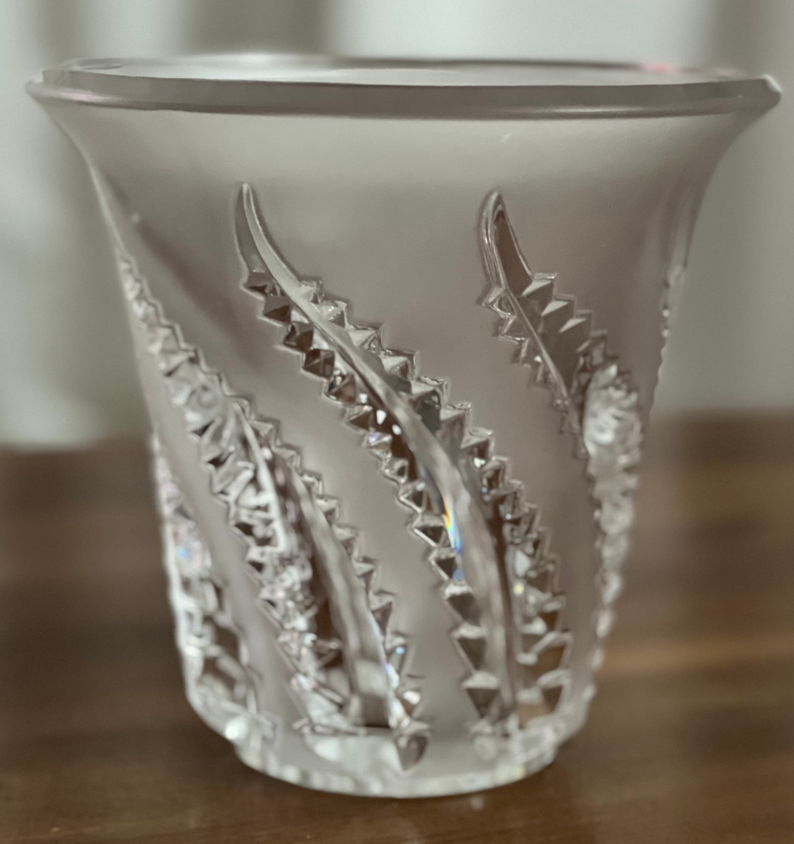 "lobelia" Vase By René Lalique (1860-1945)