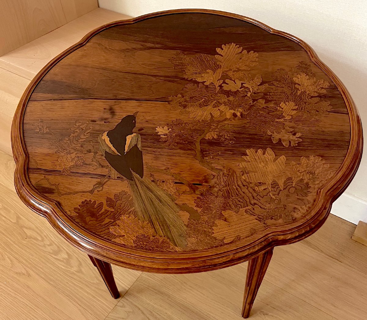 EMILE GALLÉ petite table d'appoint-photo-2