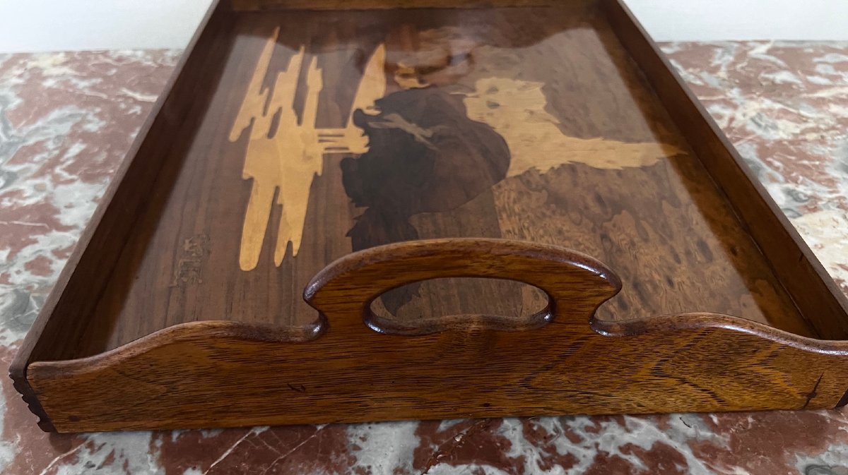 Emile Gallé Serving Platter-photo-7