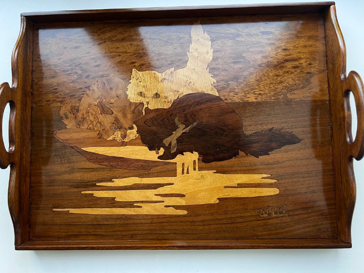 Emile Gallé Serving Platter