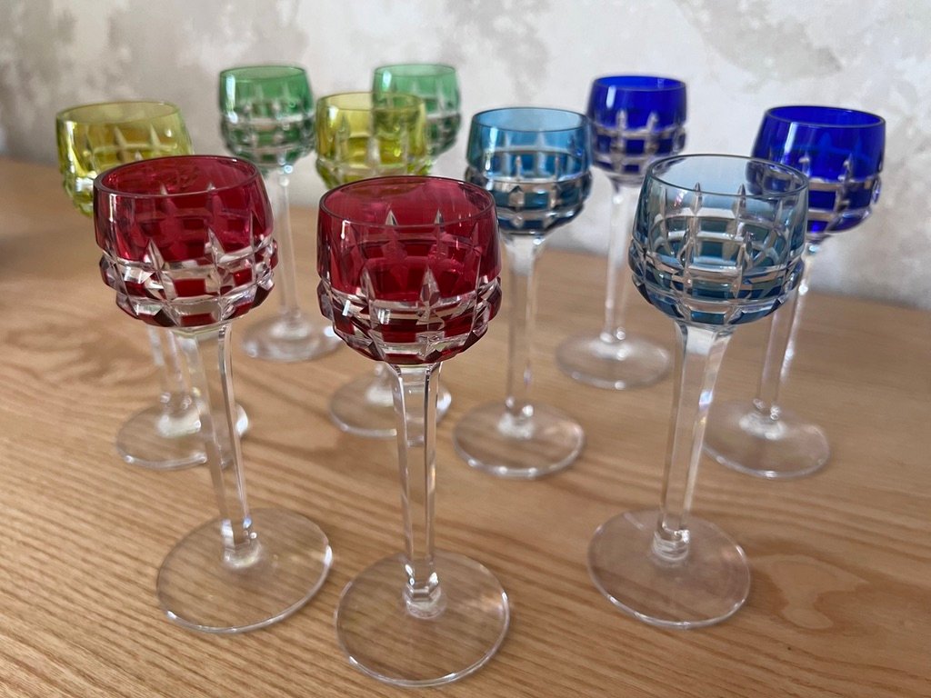 Saint Louis  Liqueur Glass Set-photo-1