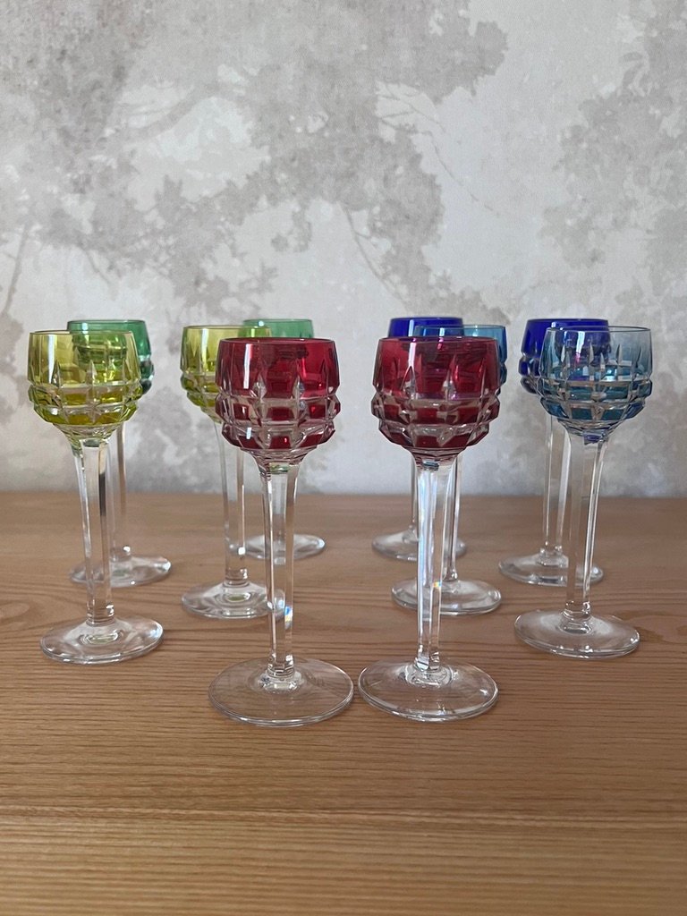Saint Louis  Liqueur Glass Set