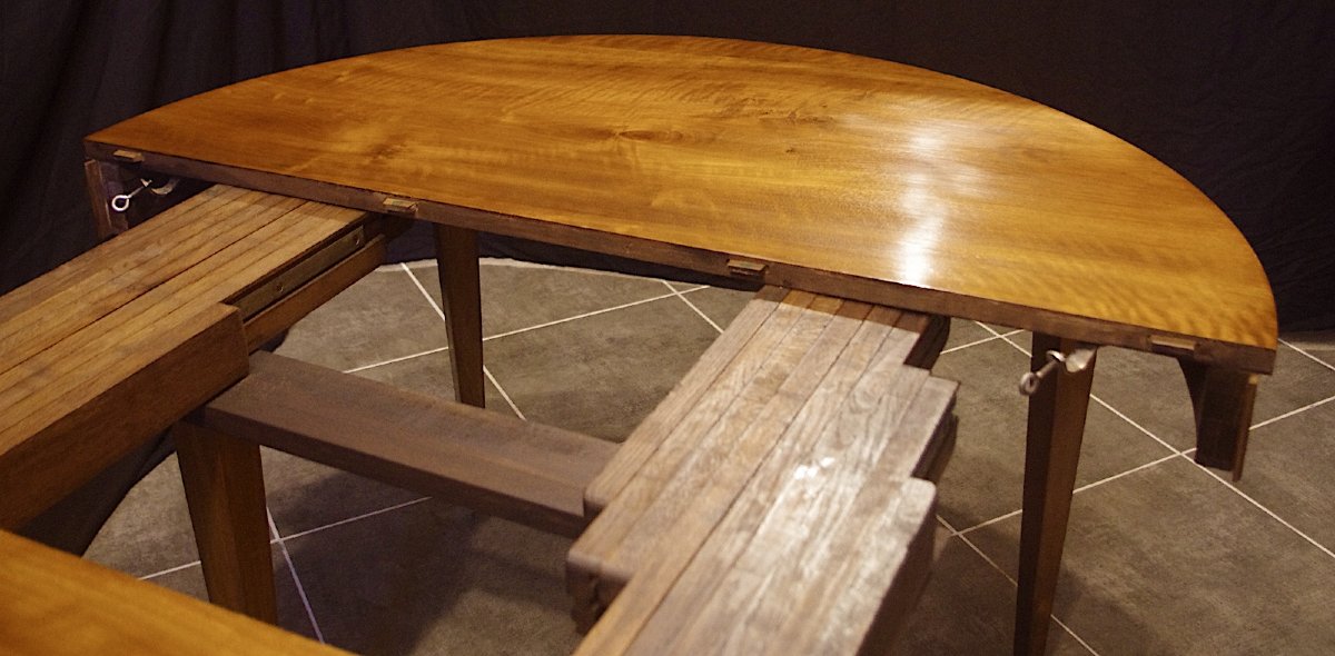 Belt Table (or Headband) Made Of Solid Walnut-photo-2