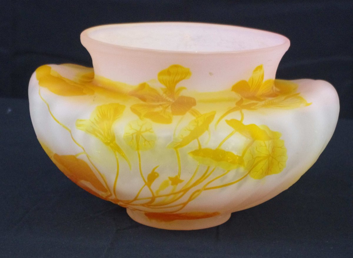 EMILE GALLÉ - Vase art déco