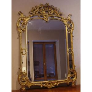 Mirror With Beading