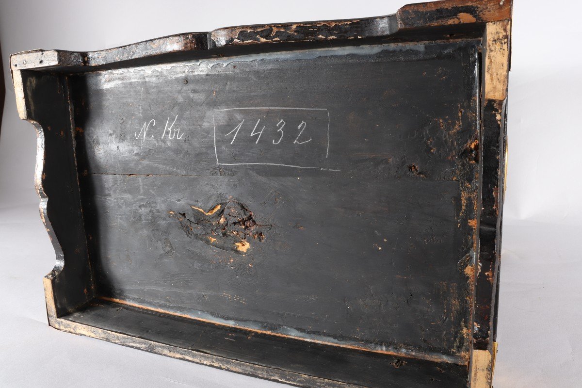 Cabinet De Voyage En Laque Du Japon-photo-2