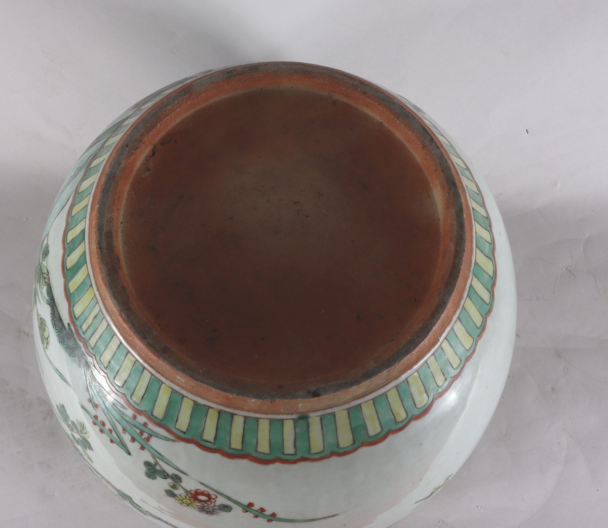 Important Cache Pot En Céramique Chine-photo-2