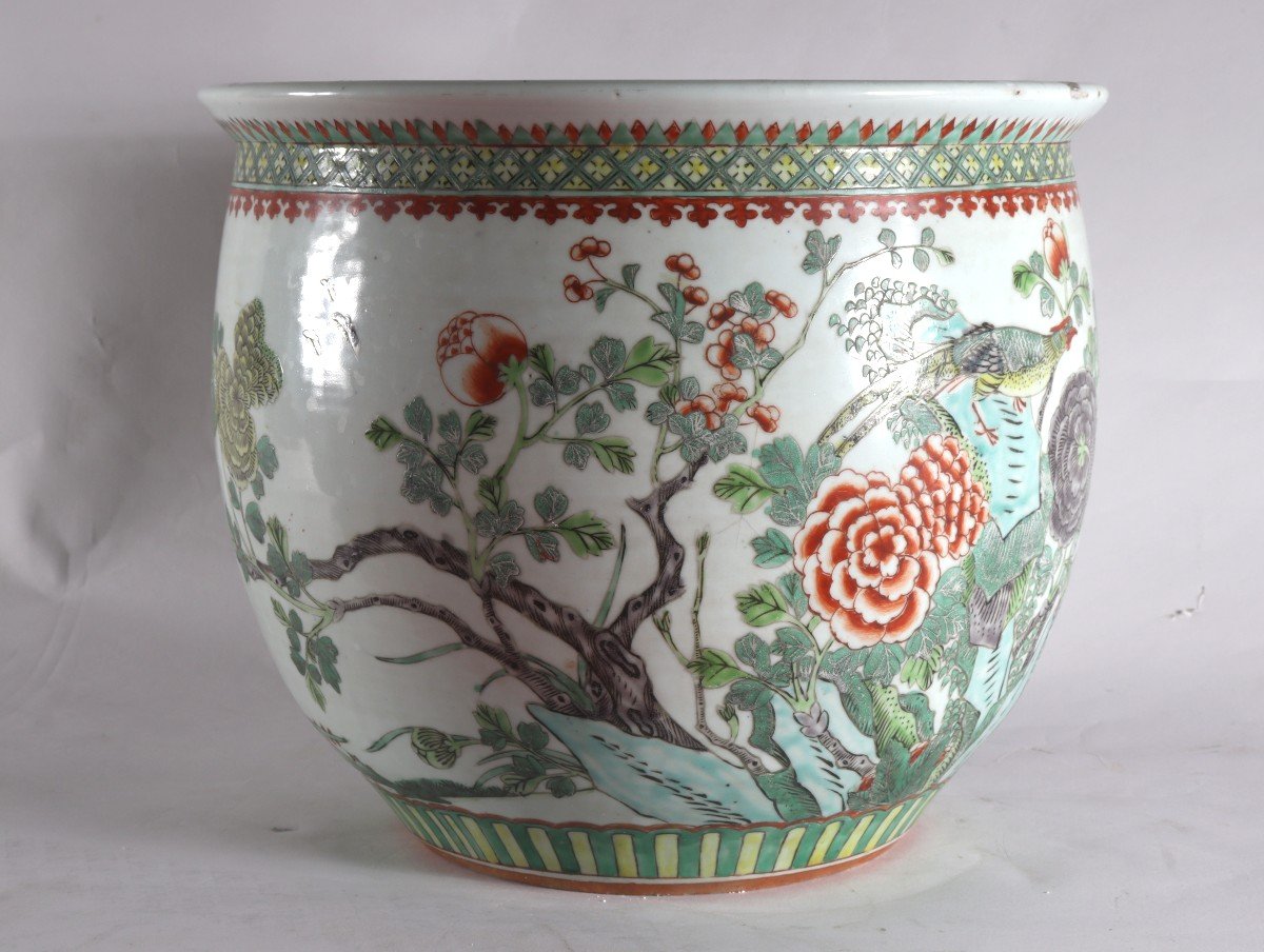 Important Cache Pot En Céramique Chine