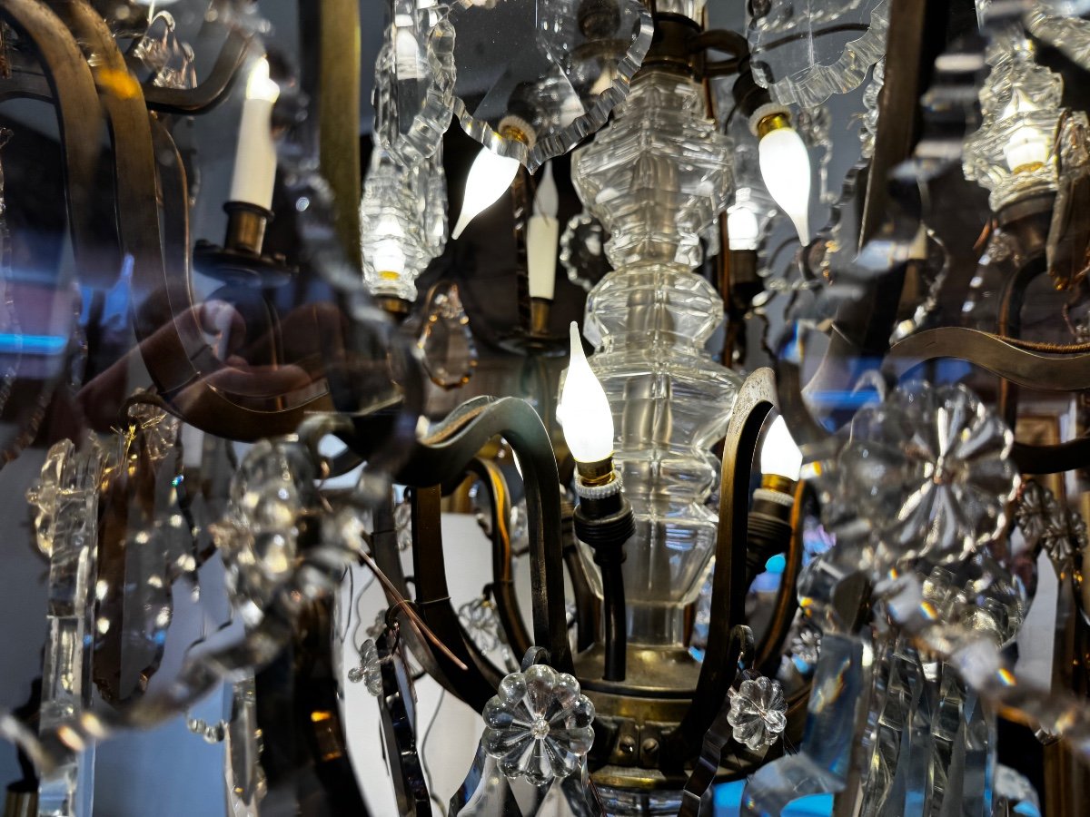 Large Cage Chandelier-photo-4