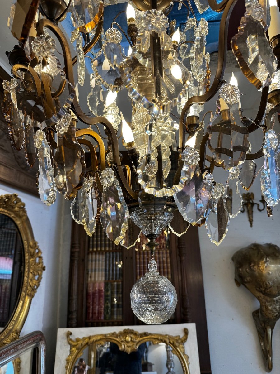 Large Cage Chandelier