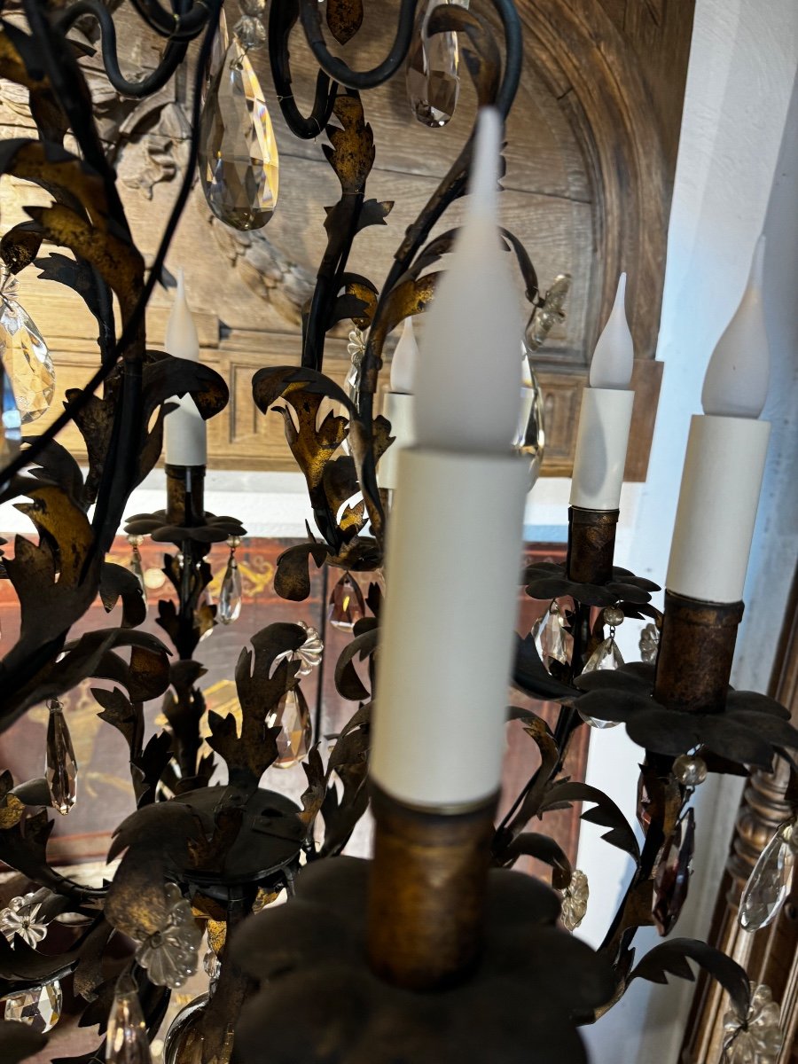 Lustre, En Fer Battu-photo-4
