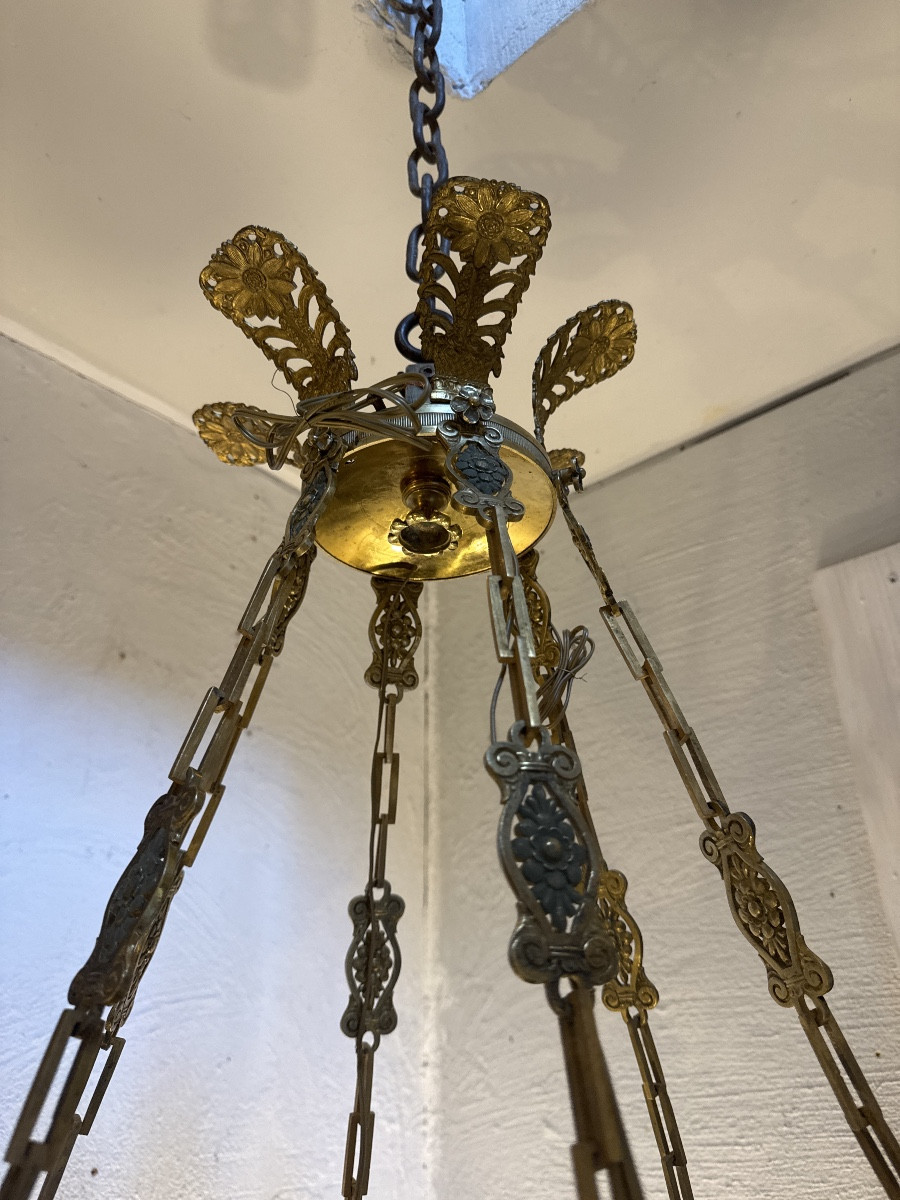 Large Chandelier, (empire)-photo-2