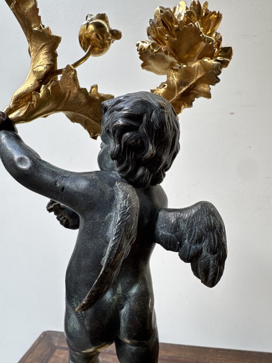 Pair Of Louis Xl Candlesticks-photo-2