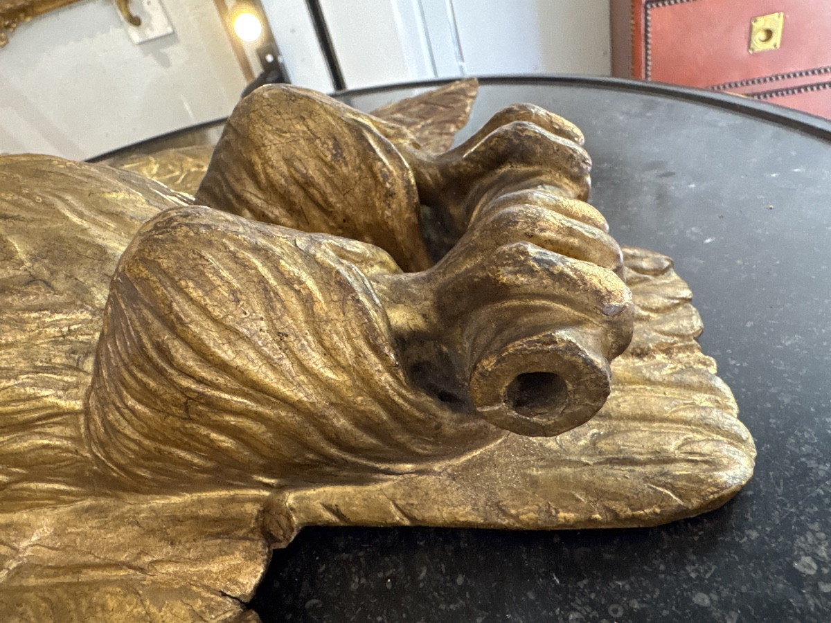 Gilded Wooden Eagle-photo-3