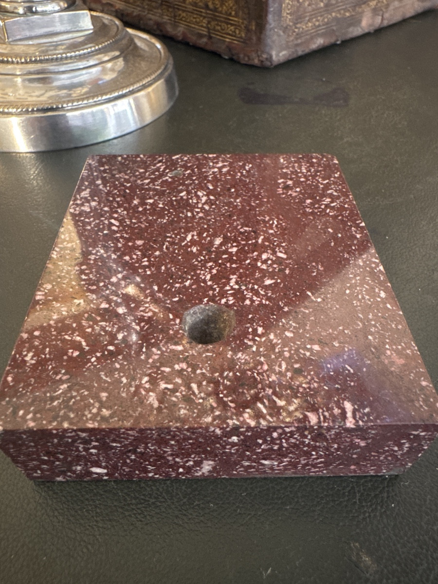 Socle en porphyre-photo-2