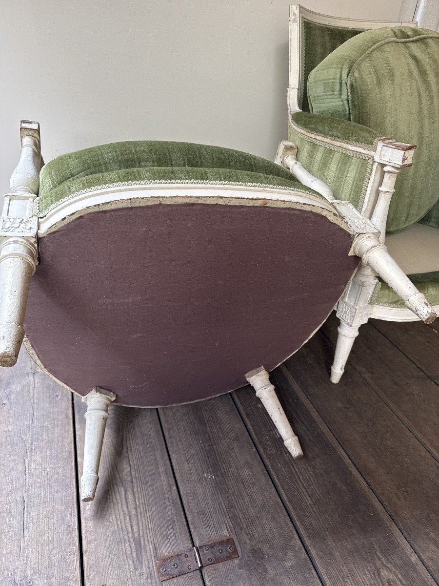 Paire de bergère directoire-photo-4