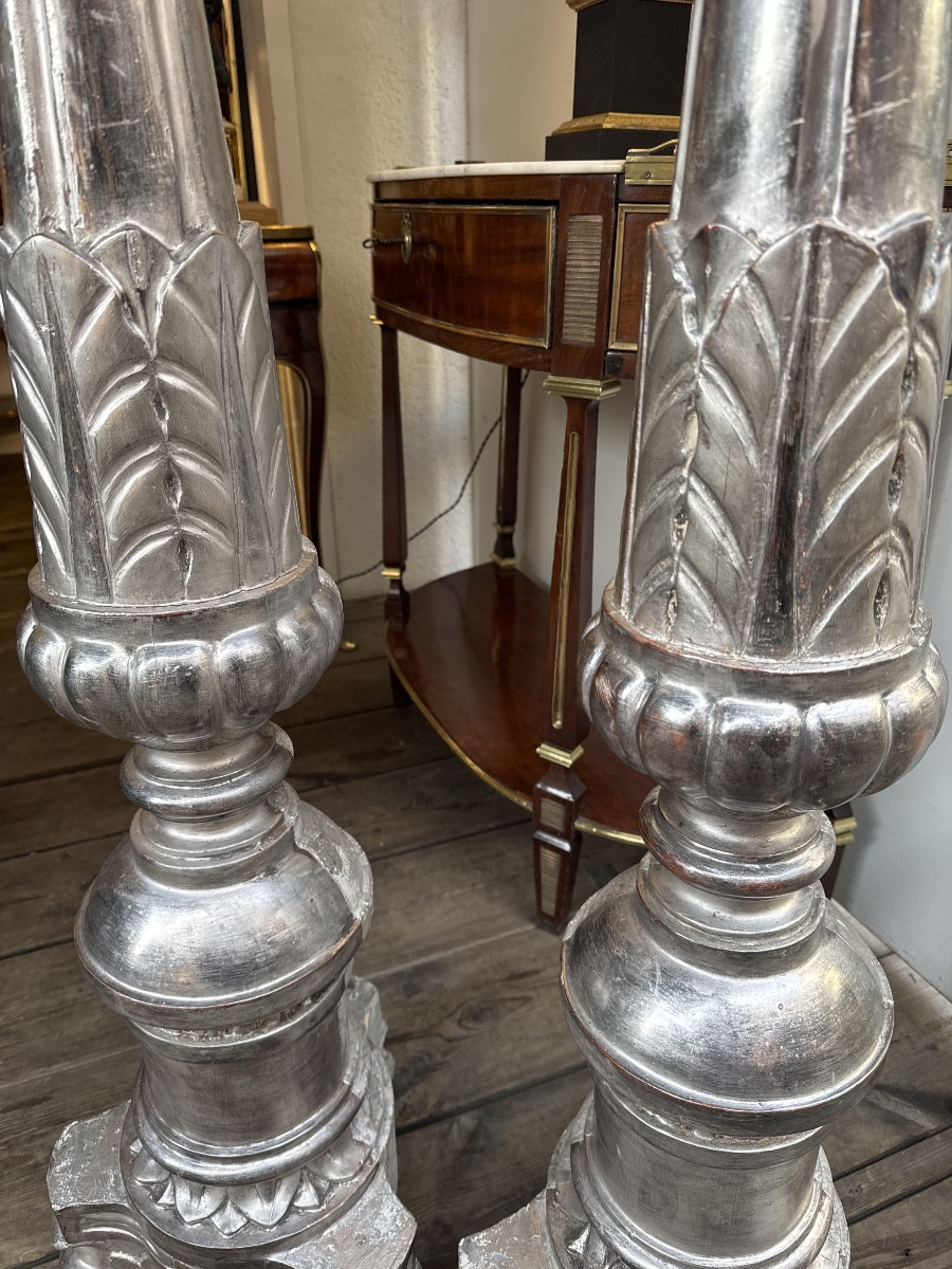 Grande paire de  pique cierges-photo-4