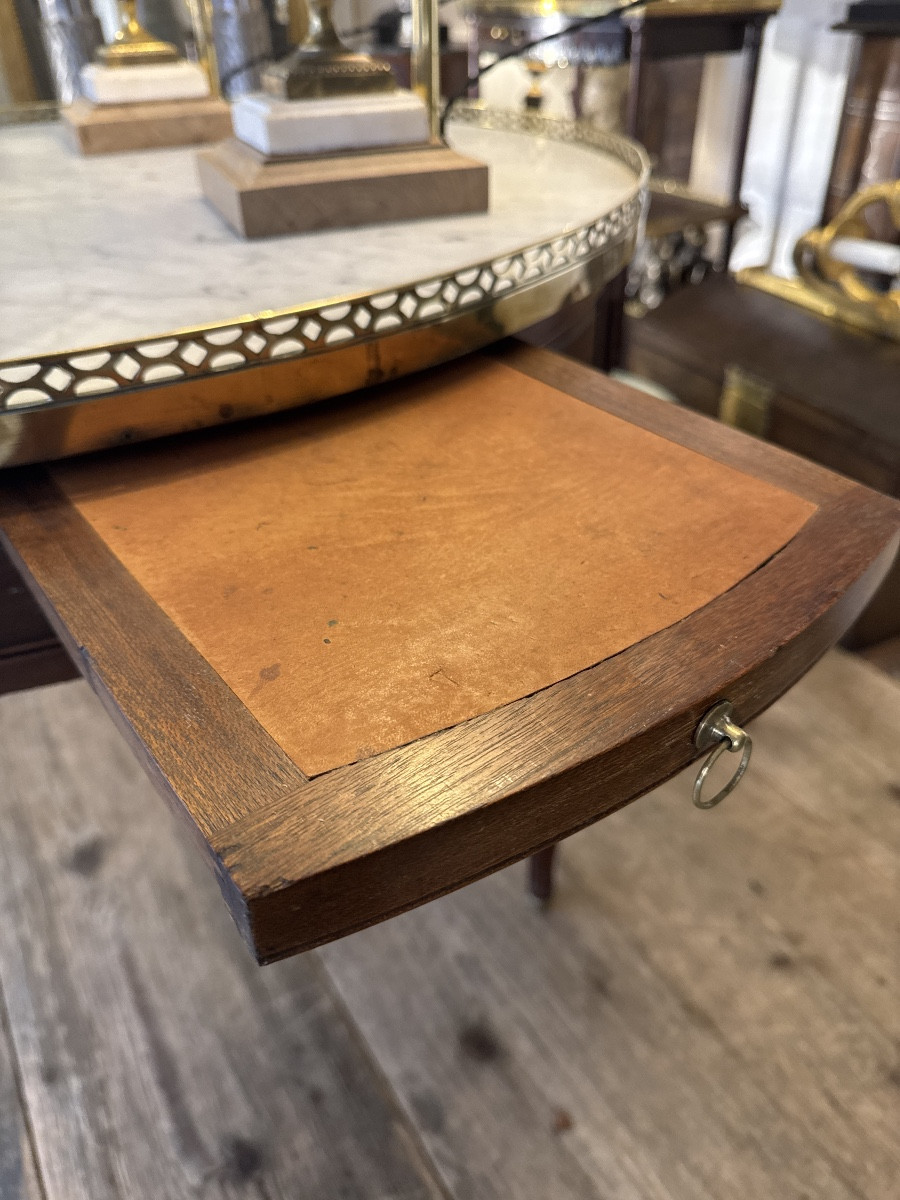 Table, bouillotte 18e-photo-3