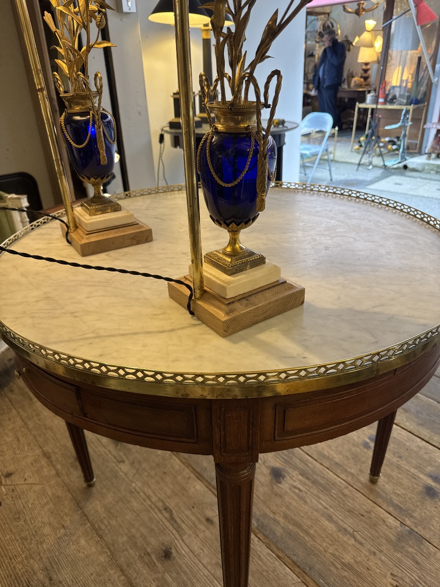 Table, bouillotte 18e-photo-1