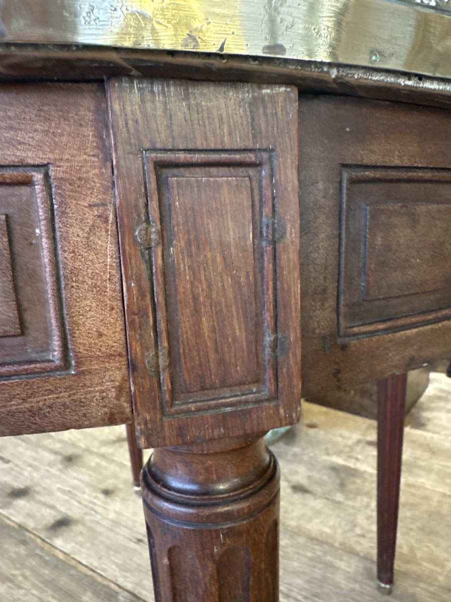 Table, bouillotte 18e-photo-2