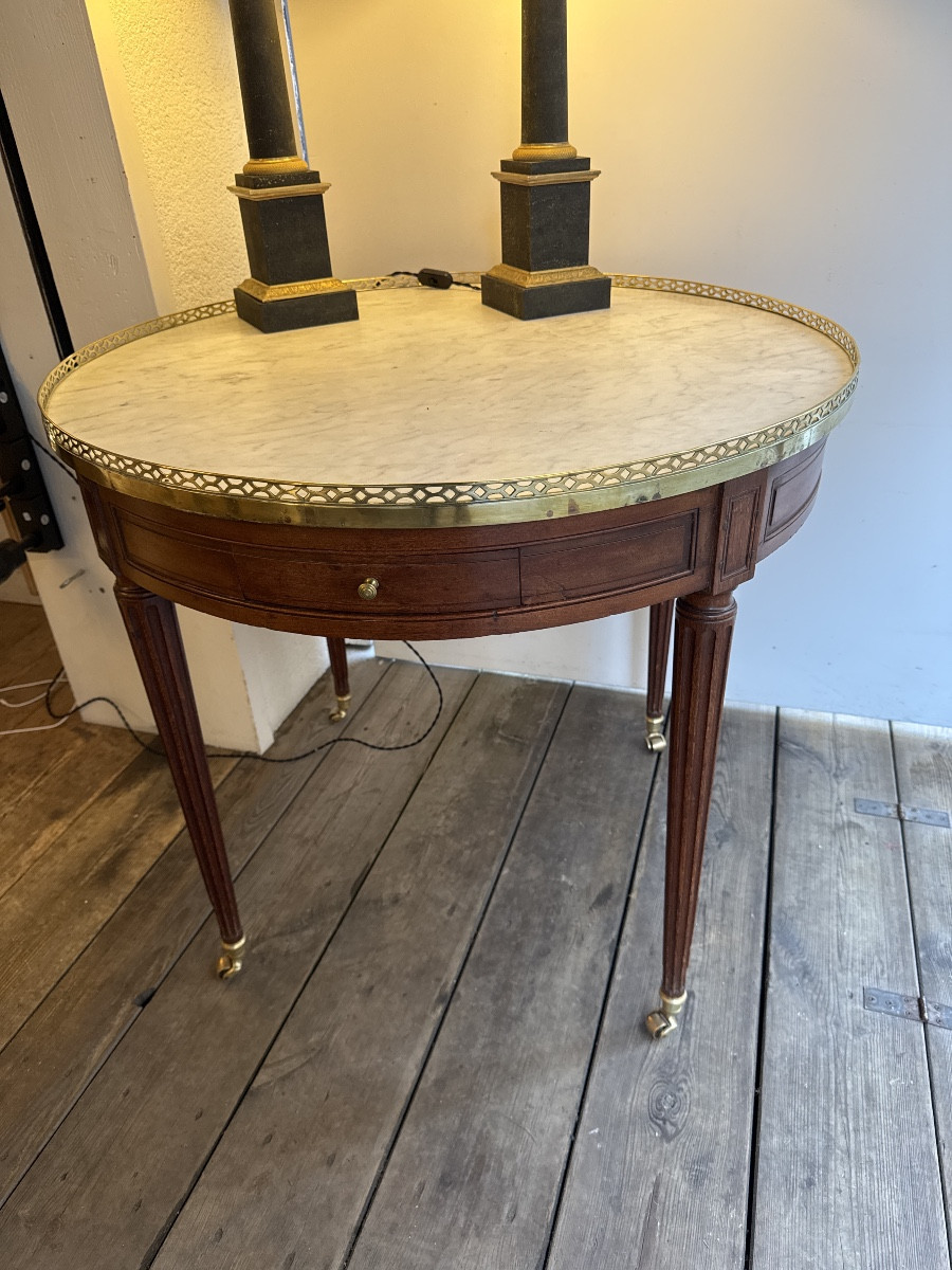 Table, bouillotte 18e