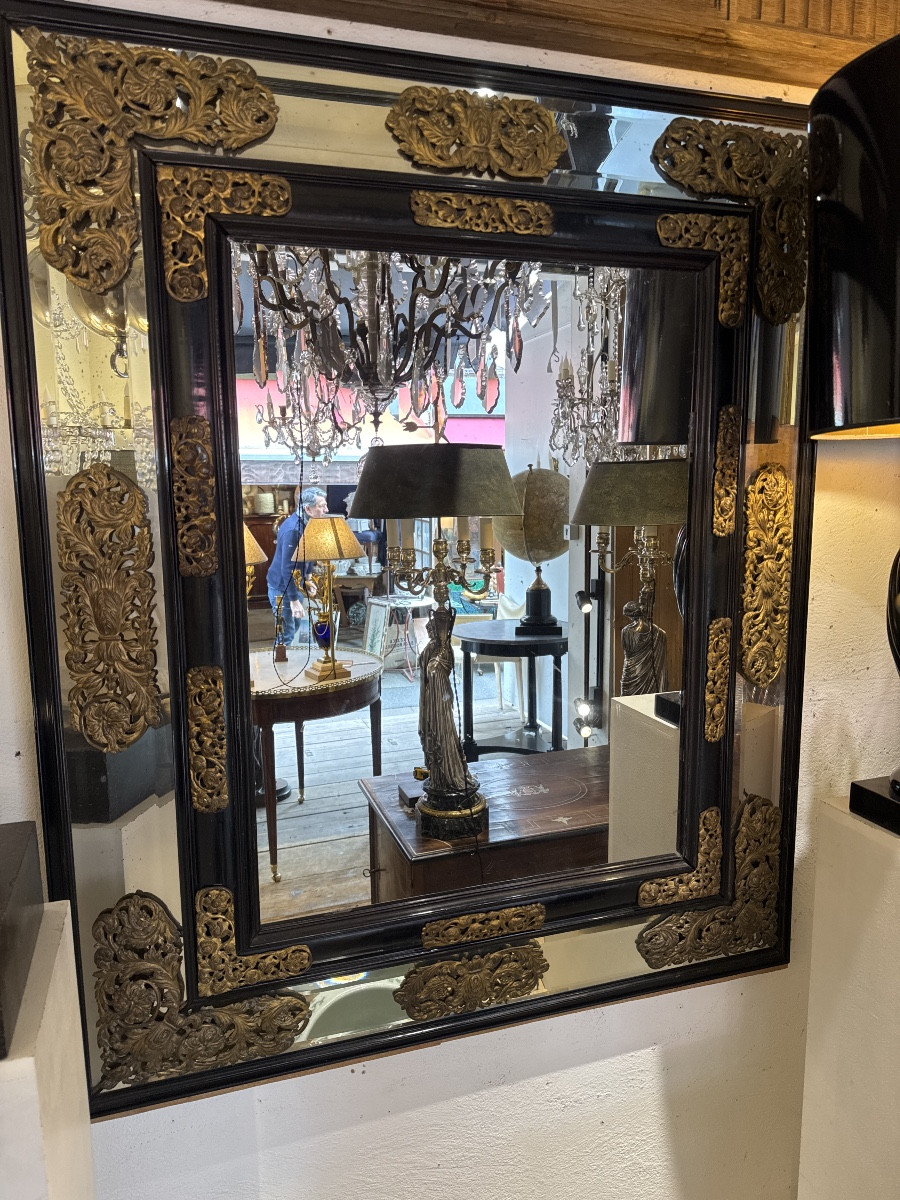 Large Mirror With Glazing Bars