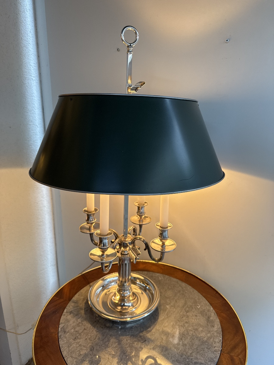 Grande lampe bouillotte