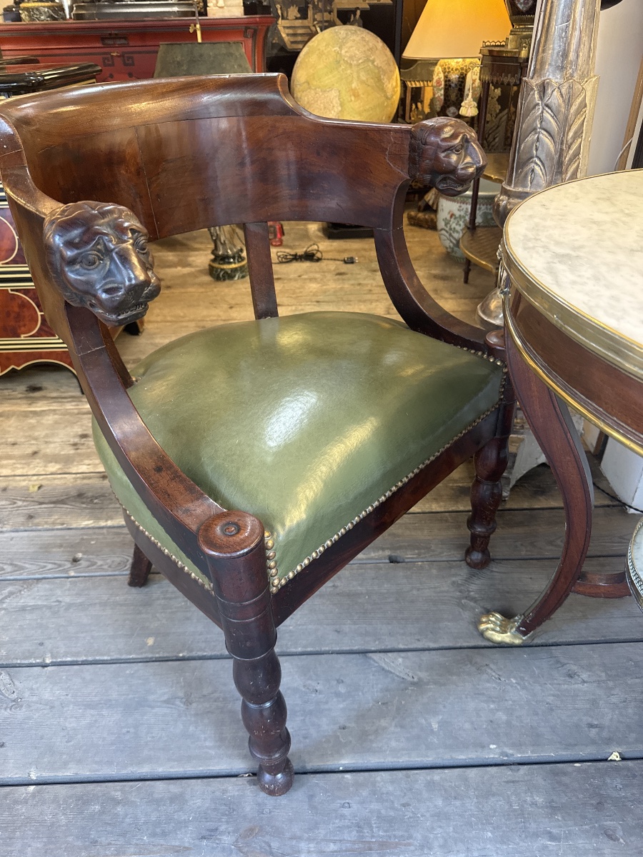 Fauteuil de bureau, (Empire)
