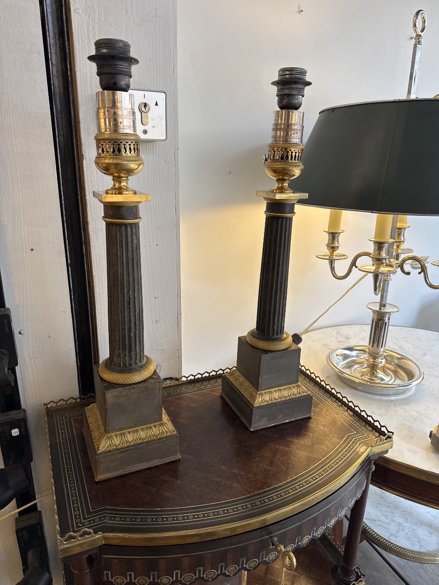 Paire de lampes 