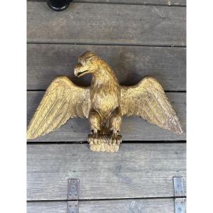 Gilded Wooden Eagle