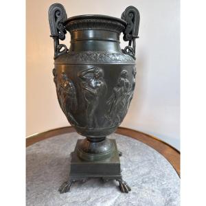 Neoclassical Bronze Vase