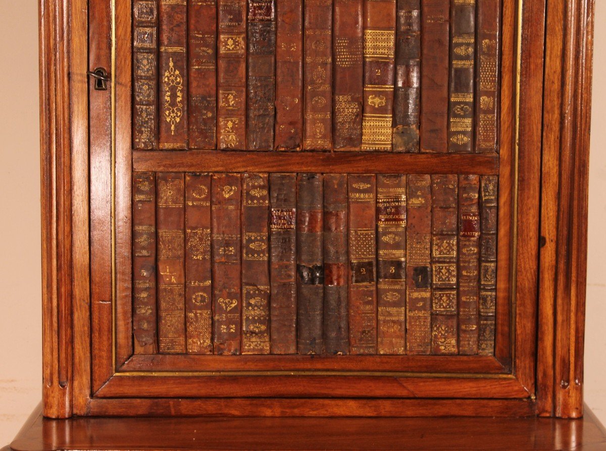 Louis XVI Library Cabinet - 18th Century-photo-2