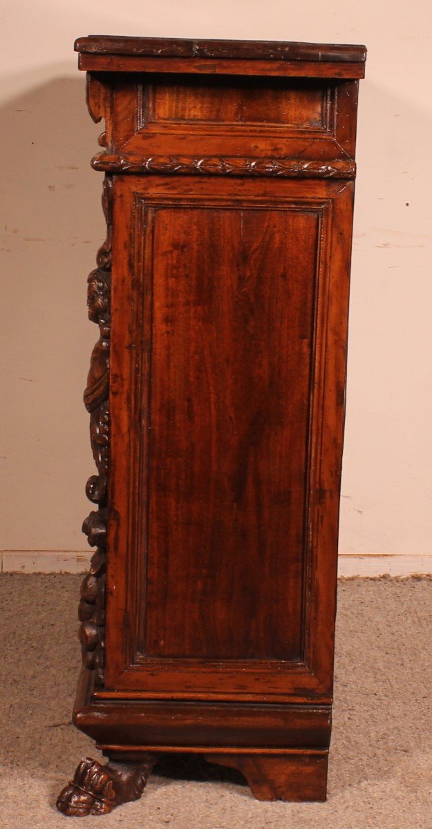 Italian Two-door Buffet - 17th Century-photo-5