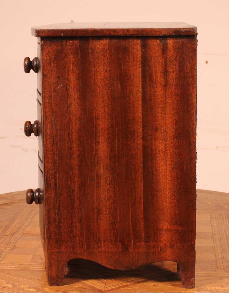 19th Century Miniature Chest Of Drawers-photo-5