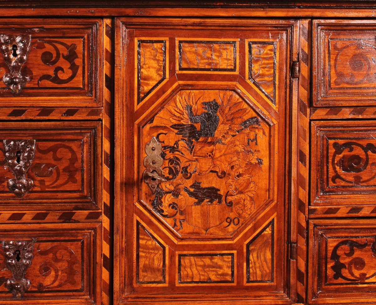 Black Forest Cabinet Dated 1590-photo-3