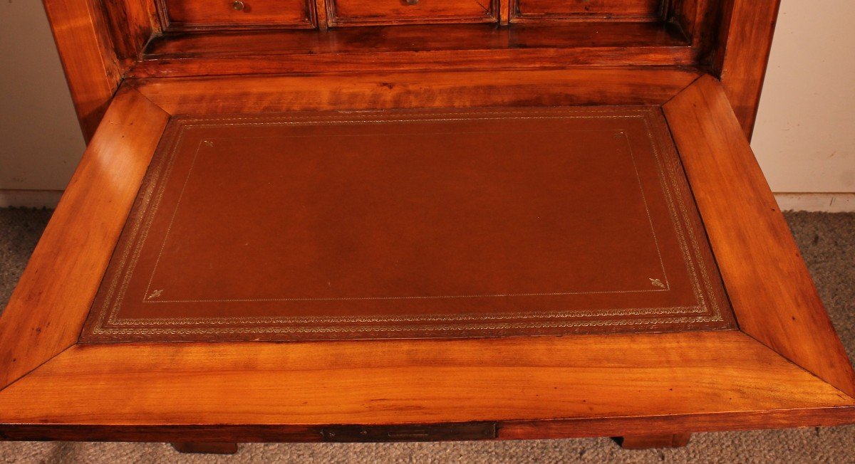 Cherrywood Secretary From The 19th Century -france-photo-2