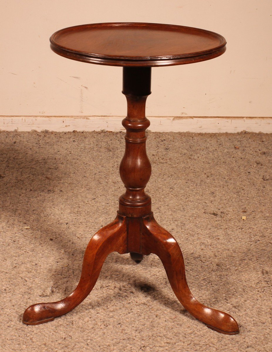 Small Mahogany Tripod Table - 19th Century