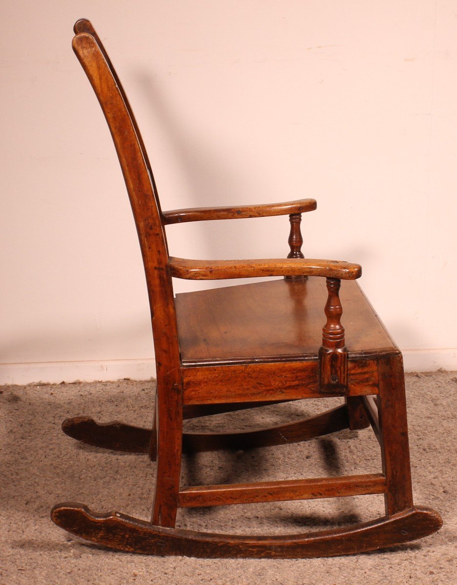 Mahogany Rocking Chair - 18th Century - Wales-photo-4