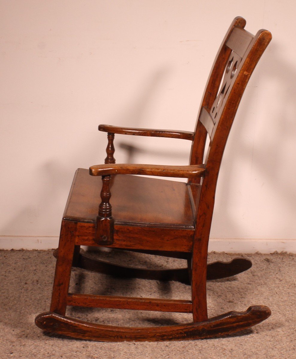 Mahogany Rocking Chair - 18th Century - Wales-photo-3