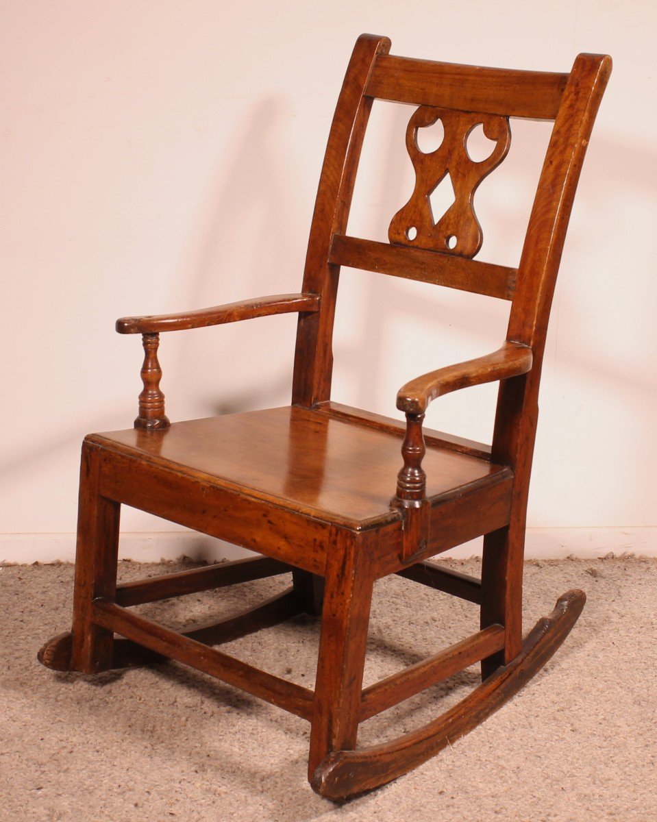 Mahogany Rocking Chair - 18th Century - Wales-photo-5